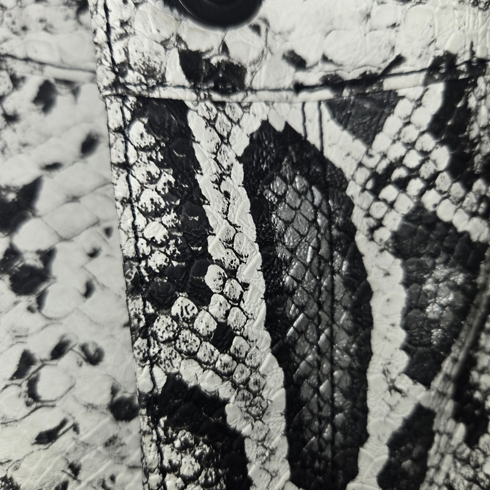 ASOS Black and White Snakeskin Pants - Picture 5 of 7